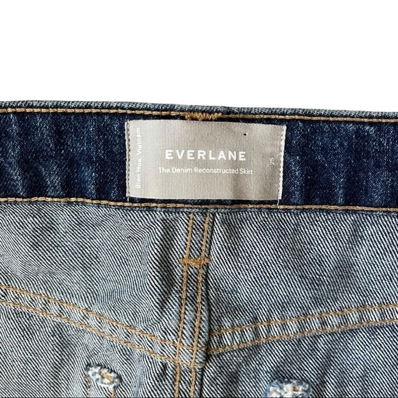 Everlane Reconstructed Denim Skirt - Picture 10 of 10